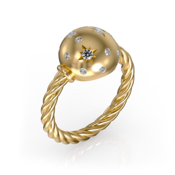 Space ball ring