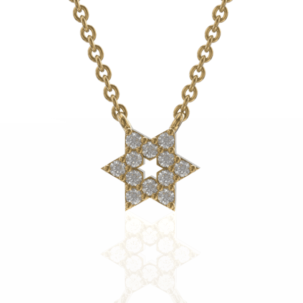 Star of David necklace