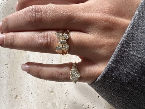 Heart ring full pave - Image 3