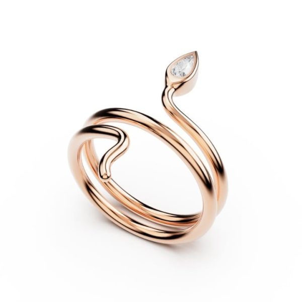 Serpemtine snake ring - Image 2